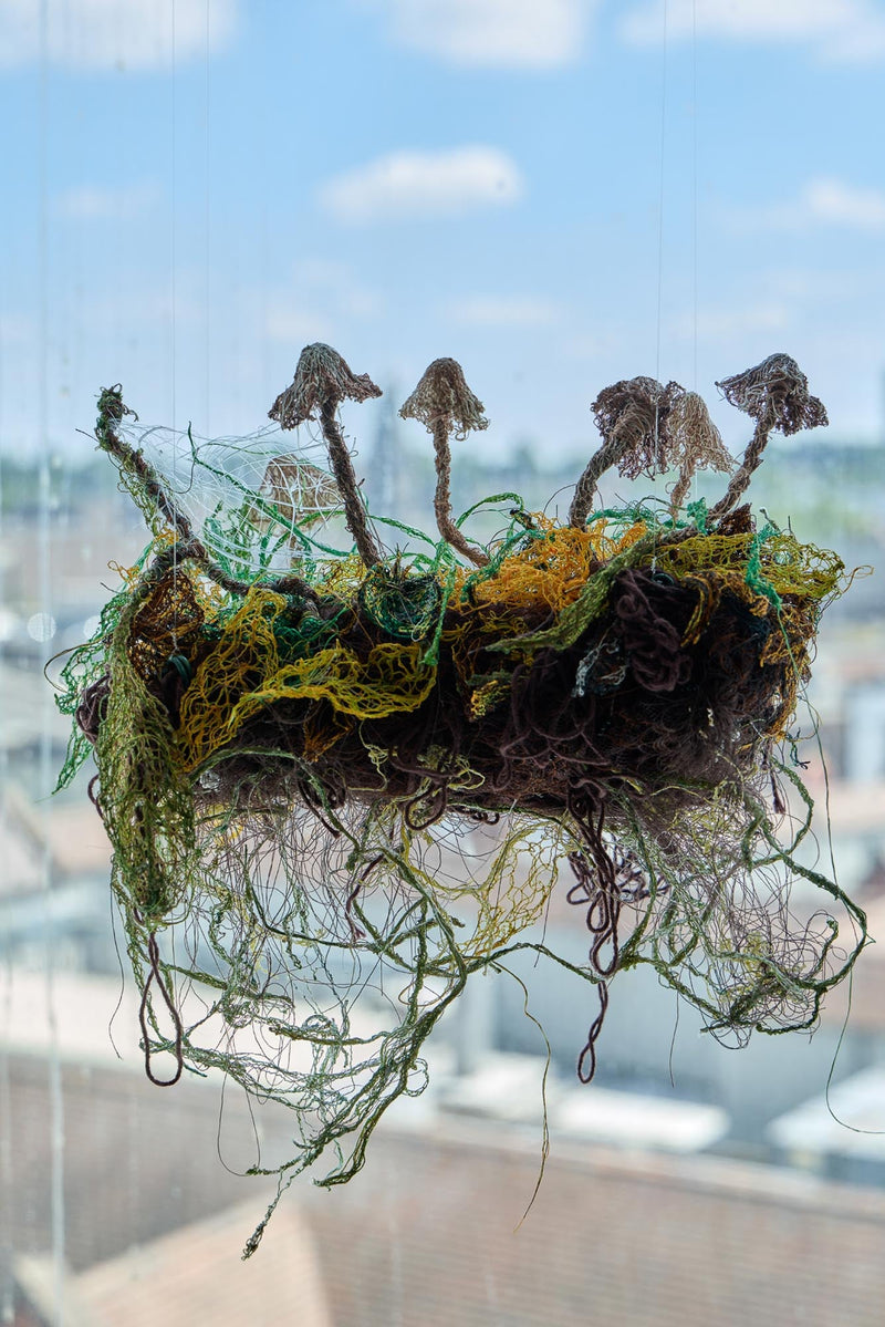 Artwork: Hanging by the Threads, Kim Waine-Thomas