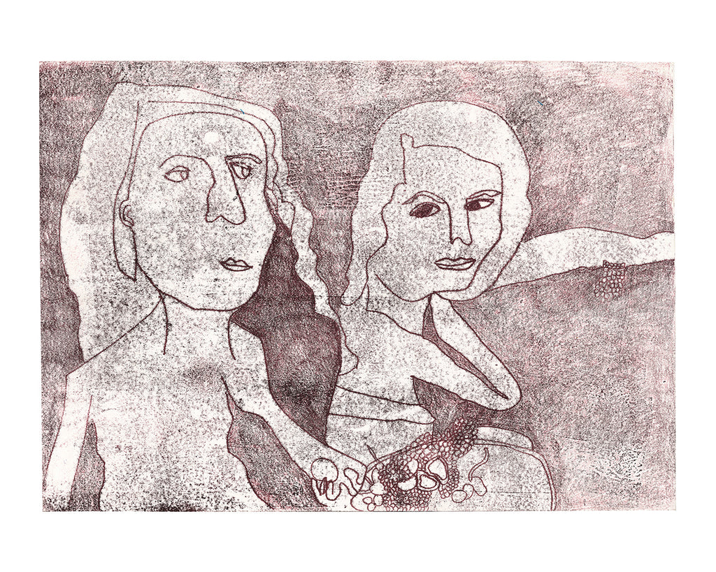 Two Women Looking