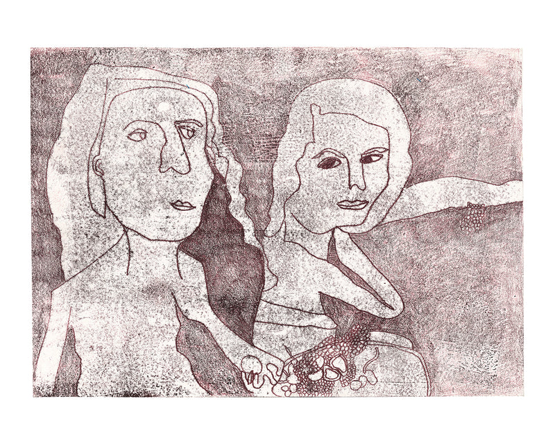 Two Women Looking