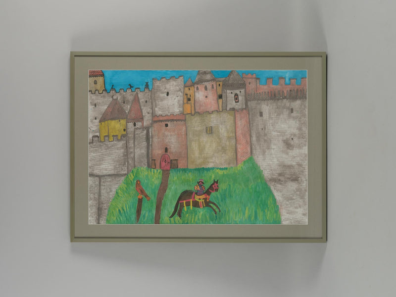 Artwork: Medieval Castle, Jennifer Smith