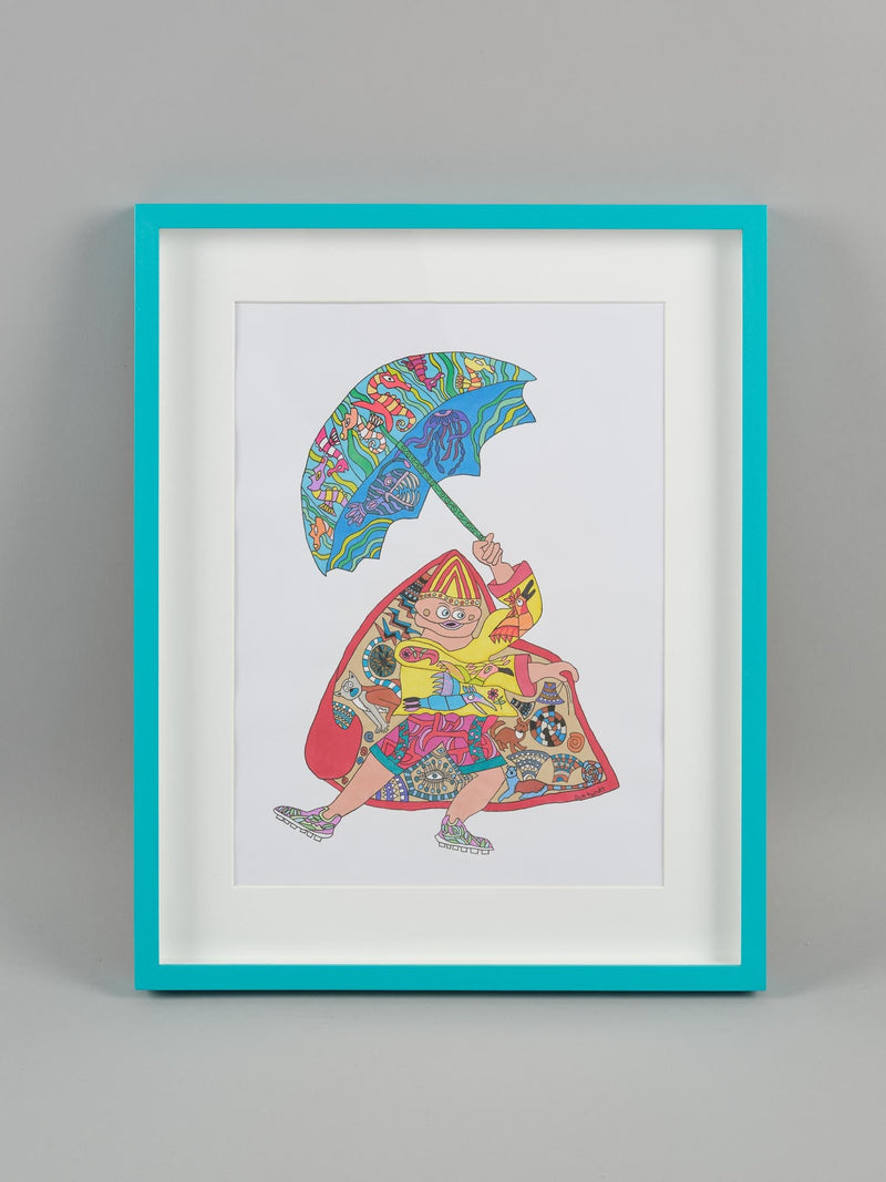 Artwork: Victor is Cheerfully Prepared for Any Tough Storm, Sam Barrett
