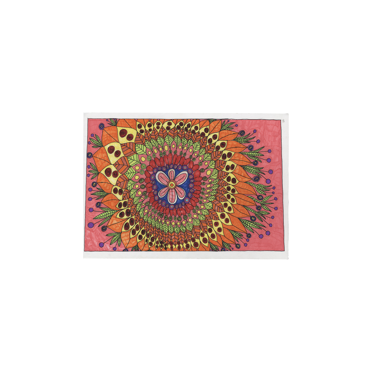Large Flower Pattern